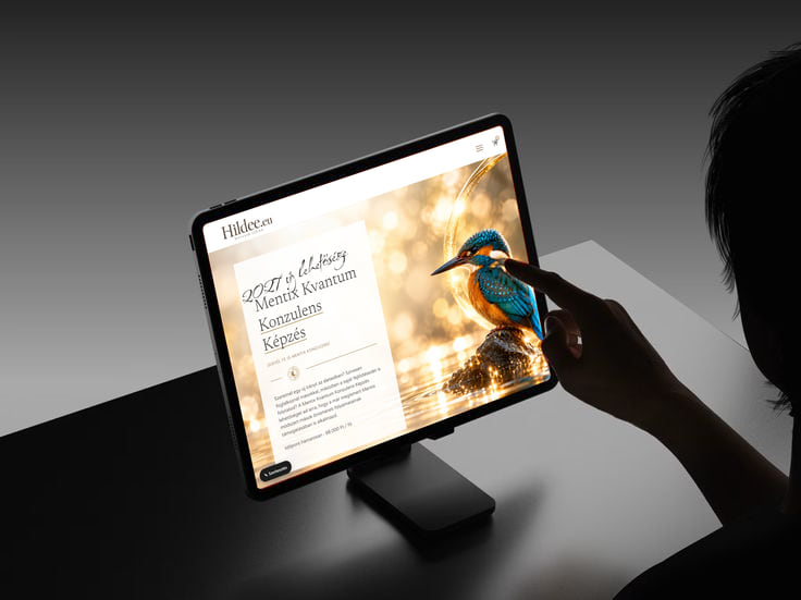 Hildee.eu — mockup 2